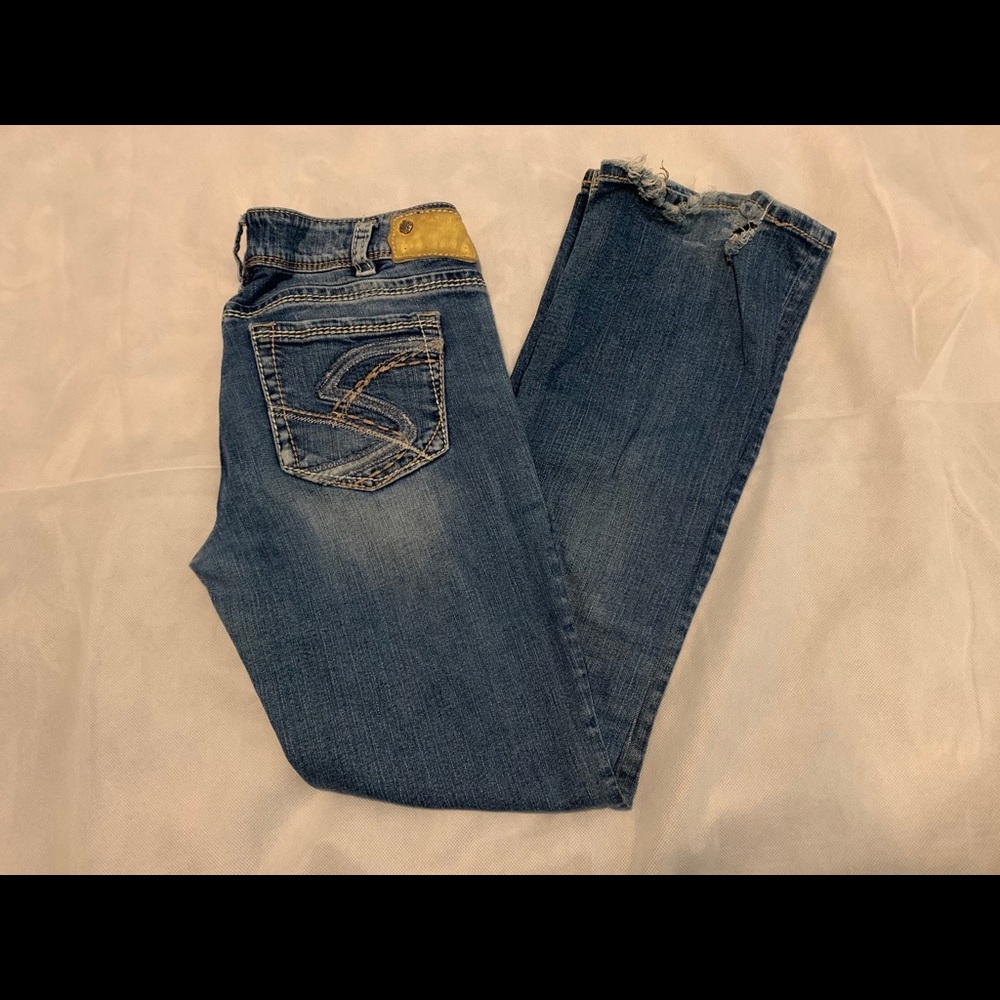 Silver Suki Jeans